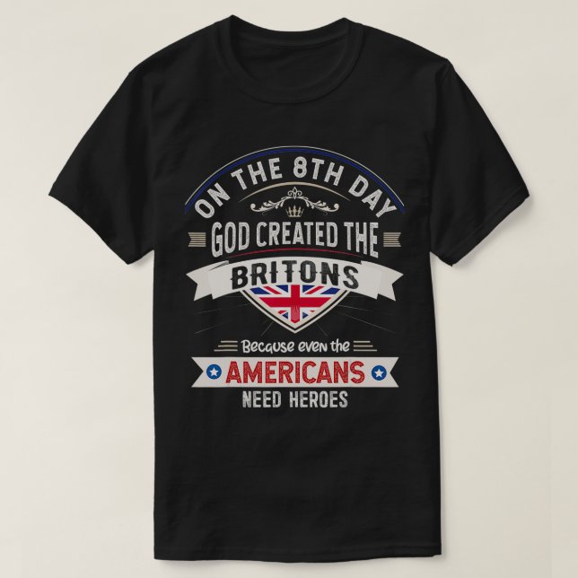 T-shirt United Kingdom Flag Souvenirs for British Men & Wo (Design devant)