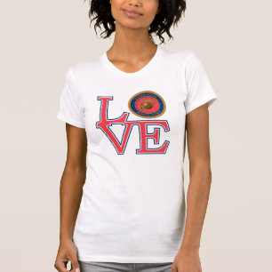 T-shirt United States Marine Corps Love