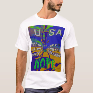 T-shirt United USA Hope Stronge Together