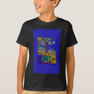T-shirt United USA Hope Stronge Together