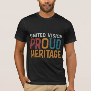 T-shirt United Vision Fiers Heritage
