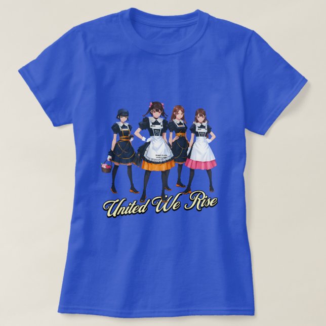 T-shirt United We Rise : A Celebration of Unity and Servic (Design devant)