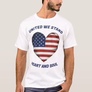 T-shirt United We stand Patriotic
