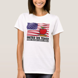 T-shirt UNITED WE TEACH™ Mesdames Longue Manche (Équipée)