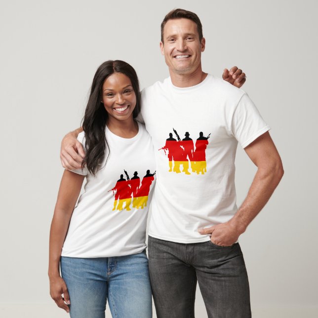T-shirt Unités militaires d'Allemagne (Unisexe)