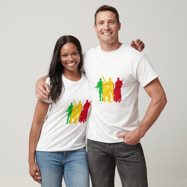 T-shirt Unités militaires du Mali (Unisexe)
