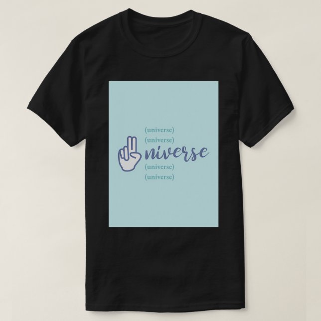 T-shirt Univers 1 (Design devant)