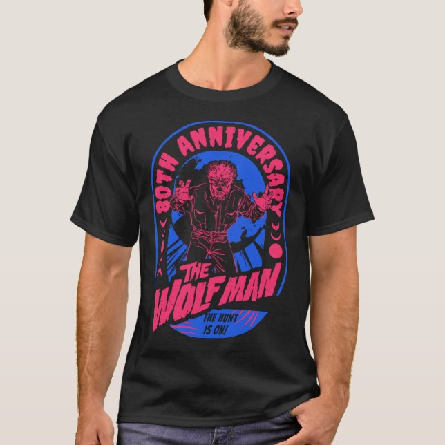 T-shirt Universal Monsters Artist Serieshe Wolfman Stamp f (Devant)