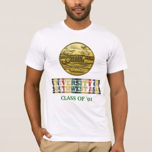 T-shirt Université de chemise de classe de l'Asie du