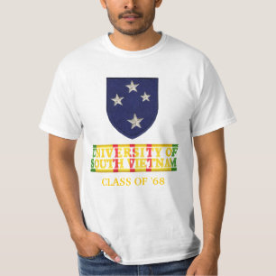 T-shirt Université de division d'Americal de chemise du