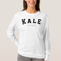 Université de Kale Vegan Vegetarian Funny College