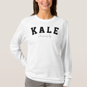 T-shirt Université de Kale Vegan Vegetarian Funny College