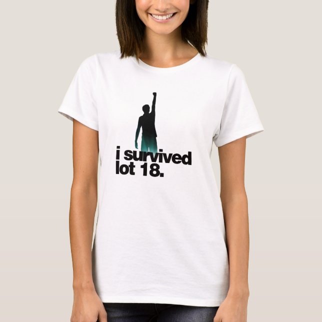 T-shirt Université de la Floride du nord - "j'ai survécu (Devant)