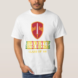 T-shirt Université de MACV de chemise du Vietnam du Sud