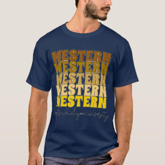 T-shirt université de michigan occidental