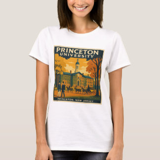 T-shirt Université de Princeton - Era Vintage Tee - Fondat