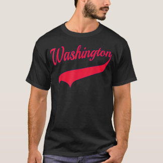 T-shirt Université de style Collège Washington National