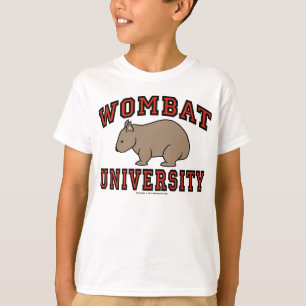 T-shirt Université de wombat