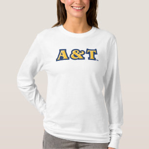 T-shirt Université d'État A&T de Caroline du Nord   Mot-sy