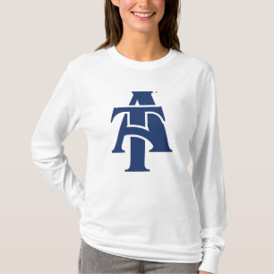 T-shirt Université d'État A&T de Caroline du Nord   Un log