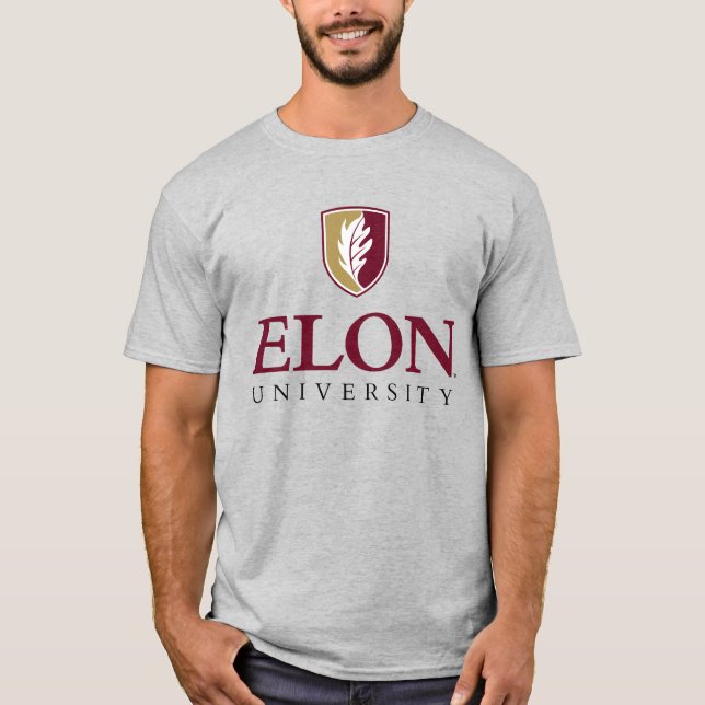 T-shirt Université Elon (Devant)