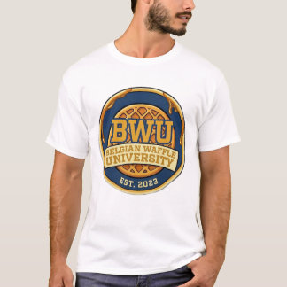 T-Shirt Université Gaufre Belge Ajay