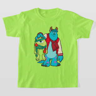 T-shirt Université Monsters Mike & Sulley Holiday Cheer