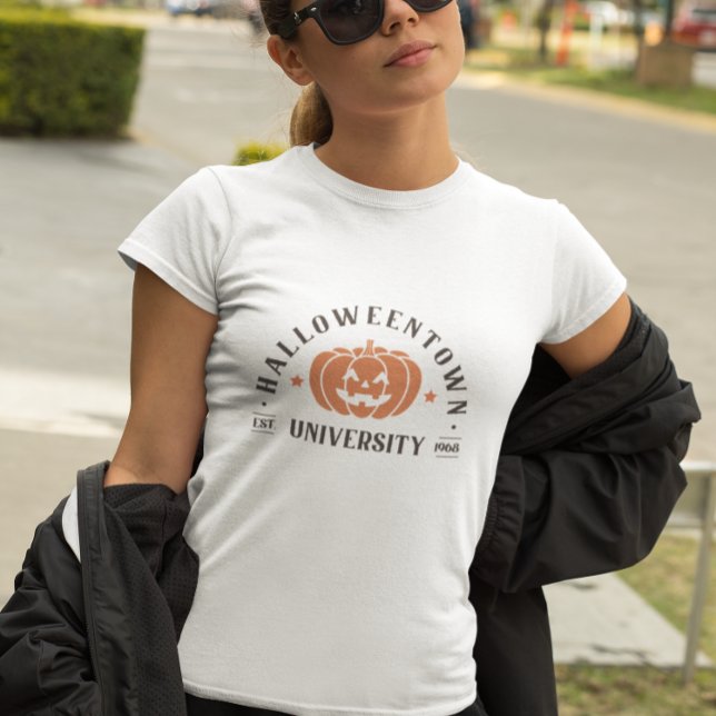 T-shirt Université Retro Orange Halloween (Créateur téléchargé)