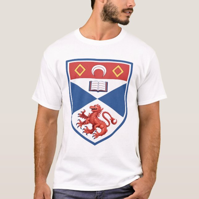 T-shirt Université St Andrews Shield (Devant)