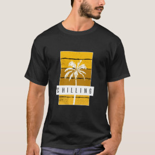 T-shirt Université Varsity-Gold Chilling Université Varsit