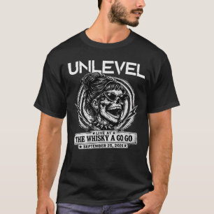 T-shirt UNLEVEL en live au WHISKY (Chick)