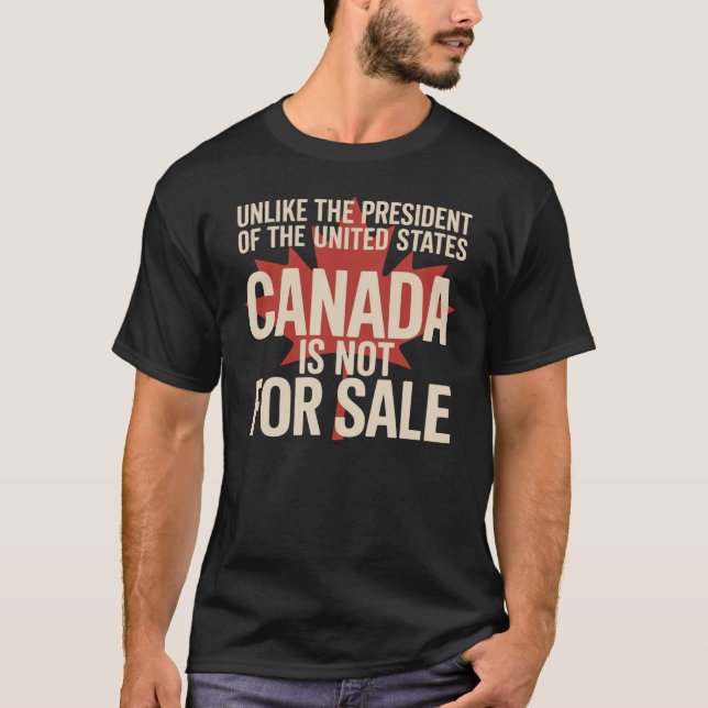 T-shirt Unlke Trump, Canada is Not for Sale (Devant)