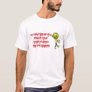 T-shirt Unschooler secourra l'étudiant d'honneur des