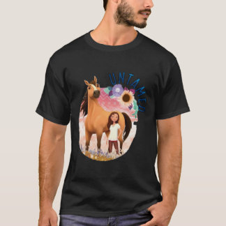 T-shirt Untamed spirit riding free