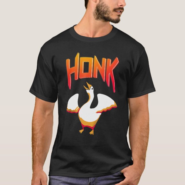 T-shirt Untitled  Goose Game Meme Honk (Devant)