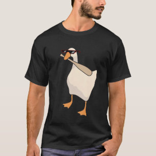 T-shirt Untitty Funny Goose Game Mème affaire avec lui