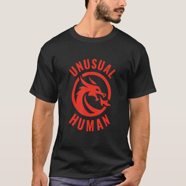 T-shirt Unusual Human Awkward Different Diverse Personalit (Devant)