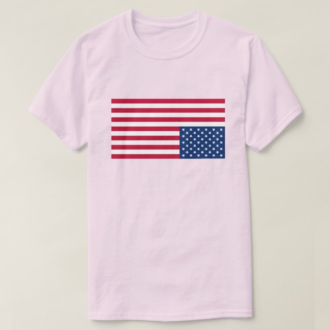 T-shirt Upside Down USA Flag Abortion Rights (Design devant)