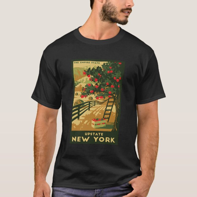 T-shirt Upstate New York (Devant)