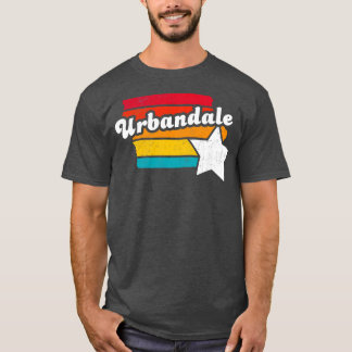 T-shirt Urale Iowa Souvenir Vintage en détresse 1