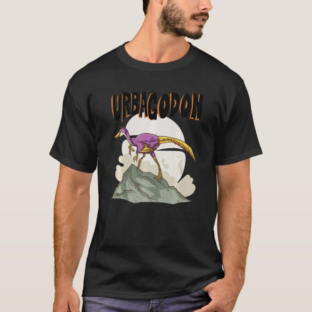 T-shirt Urbacodon Dino Dinosaur Identification (Devant)