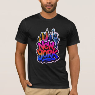 T-shirt Urban Echo : Graffiti Pulse