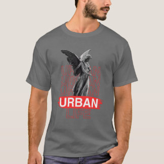 T-shirt Urban Pulse Embrasser la vie urbaine ami