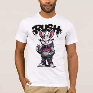 T-shirt Urban Rebel Rabbit Graffiti