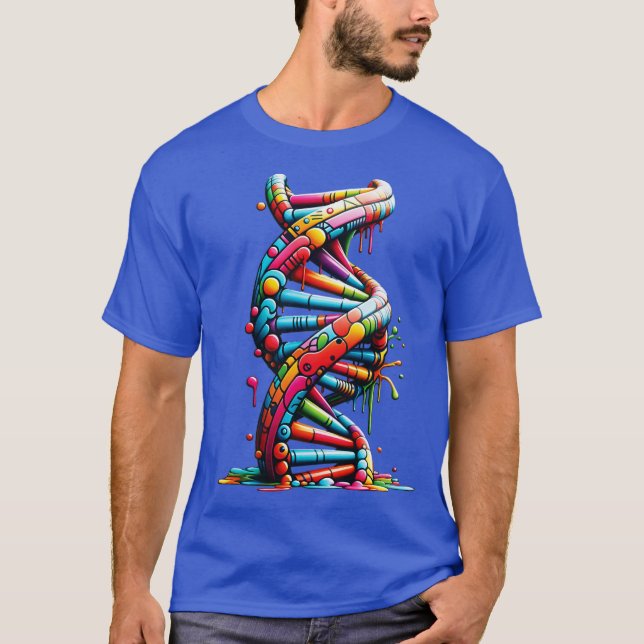 T-shirt Urban Science DNA Helix Gift Artwork (Devant)