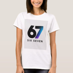 T-shirt Urban Streetwear 67 Six Seven Varsity Distressed T