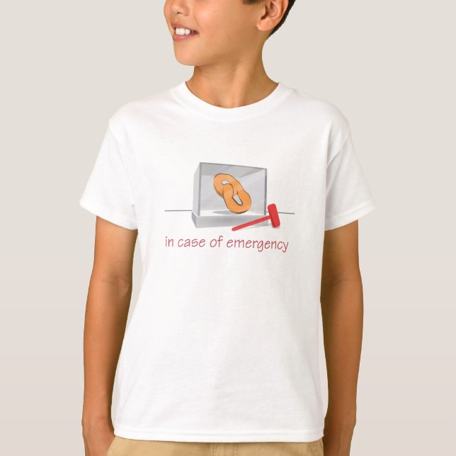 T-shirt Urgence de bretzel (Devant)