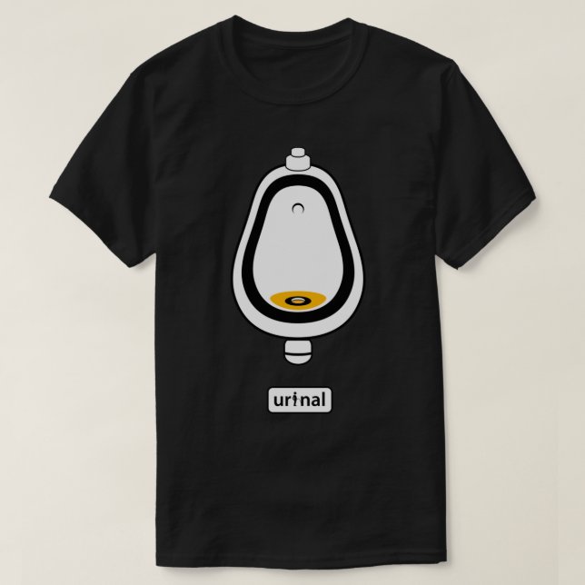 T-shirt Urinal actif (Design devant)