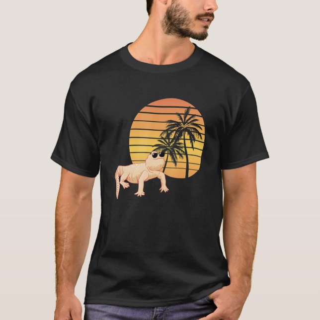 T-shirt Uromastyx Summer Sunset Uromastyx  Desert Agame Pe (Devant)