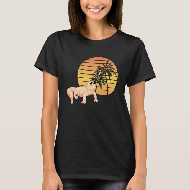 T-shirt Uromastyx Summer Sunset Uromastyx  Desert Agame Pe (Devant)